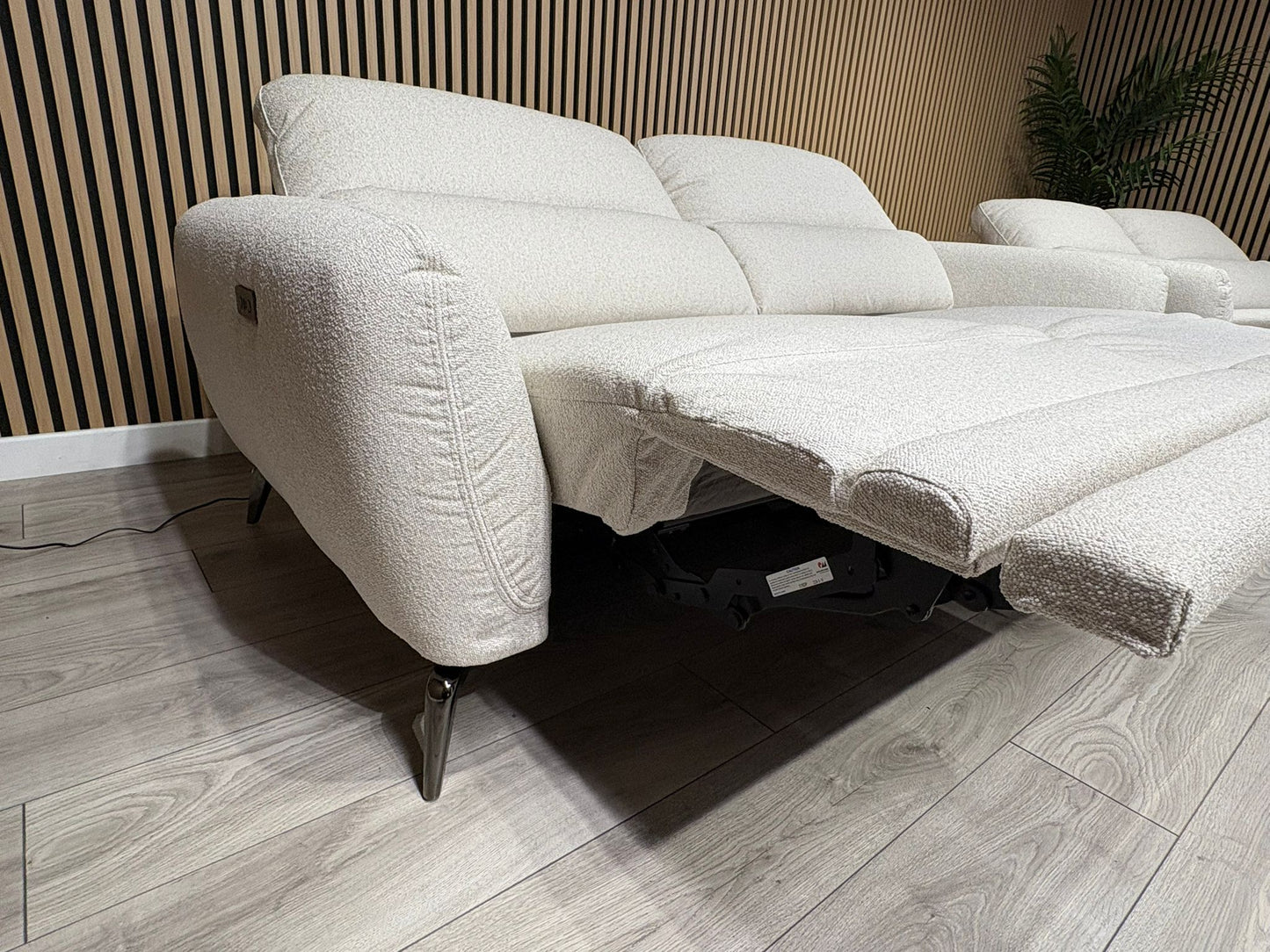 SORRENTO Fabric 3+2 Seater Power Recliners - RRP £3395