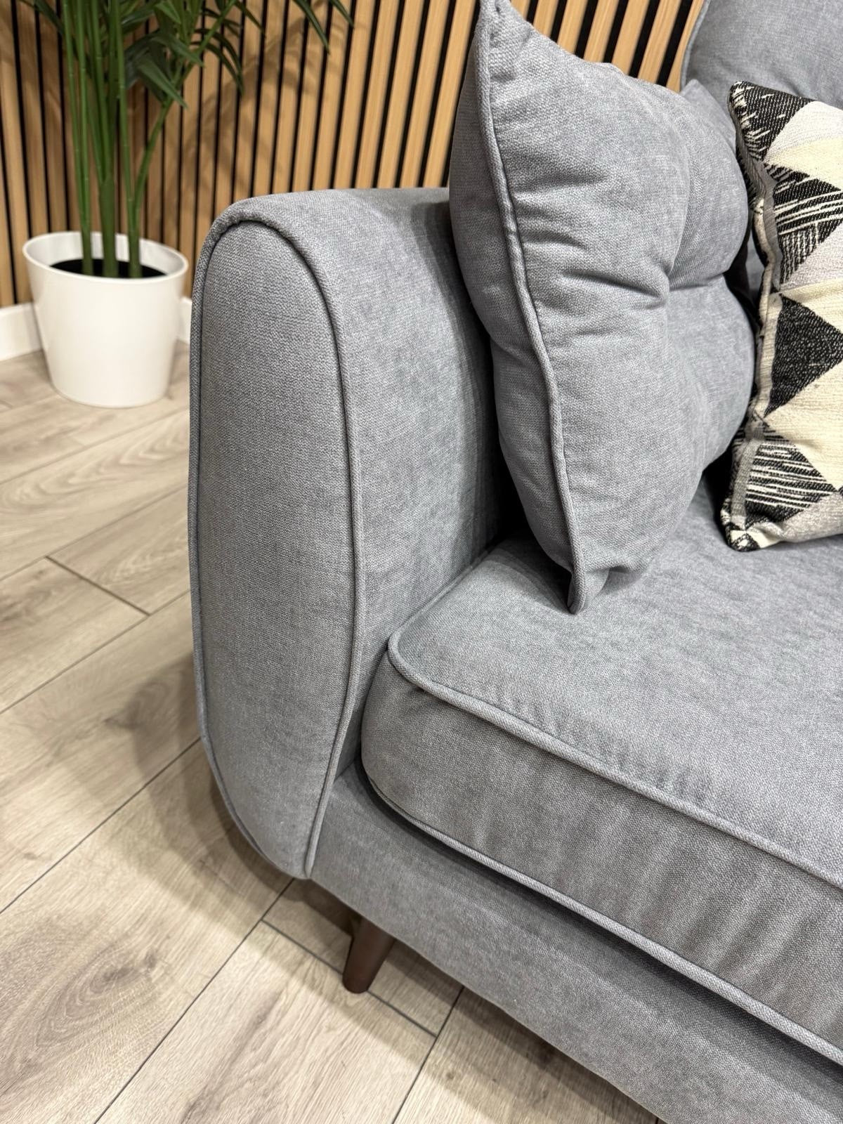 DFS - Zinc 3 & 2 Fabric Seater Sofa Set RRP £1799