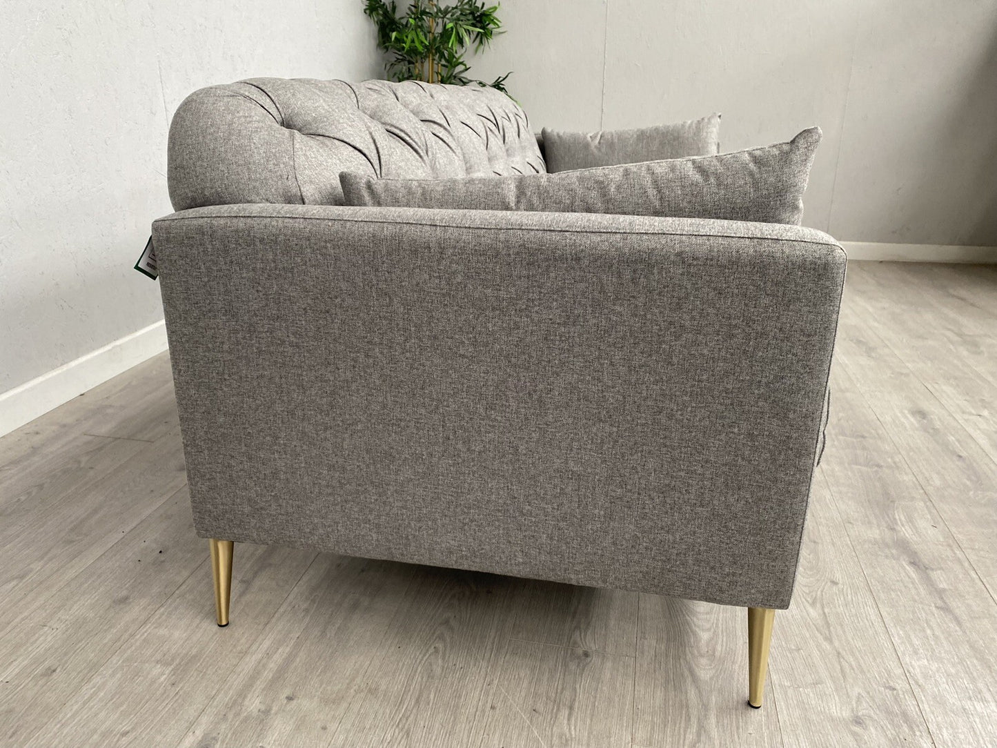 John Lewis - SWOON MENDEL Large 3 Seater Sofa, Cinder Wool Grey - RRP £1,699