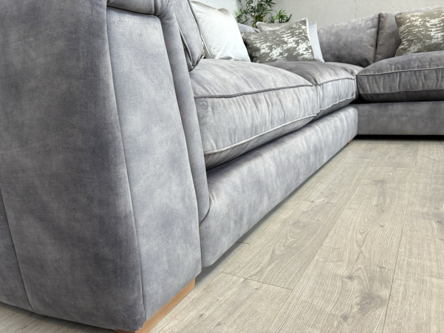 Sofology - EMPEROR Fabric Large 3 Corner 1.5 Open End Chaise Sofa - RRP £5,399