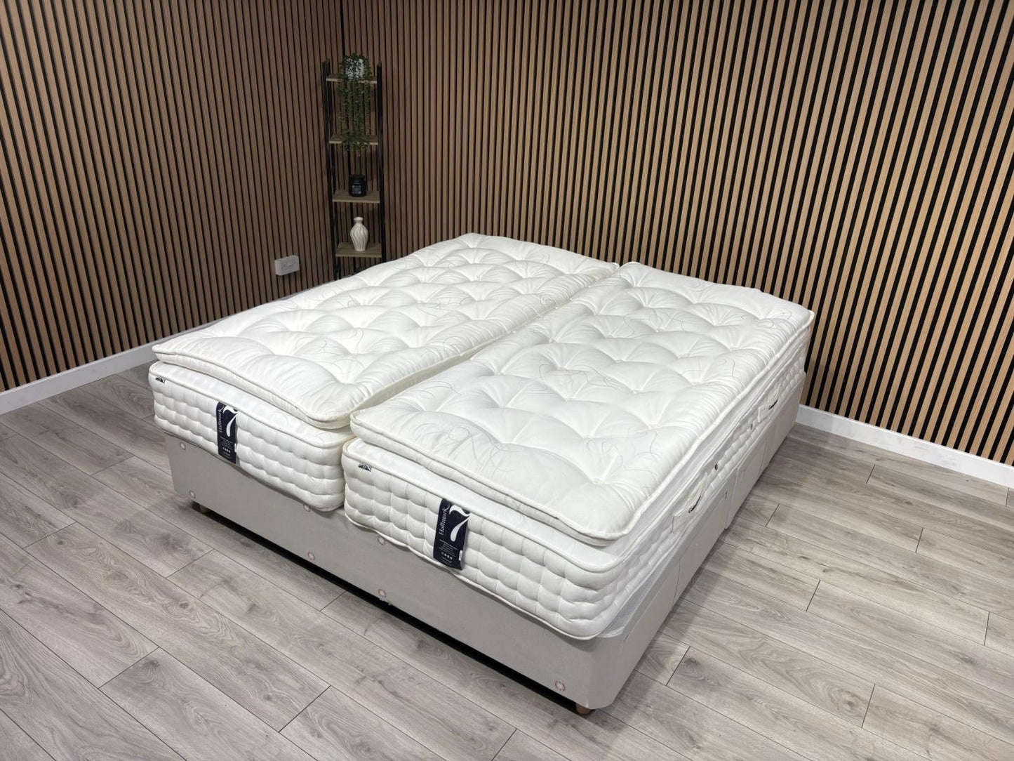 Gainsborough Hallmark 7000 Pocket Zip & Link Mattress, 6ft Superking - RRP £2499