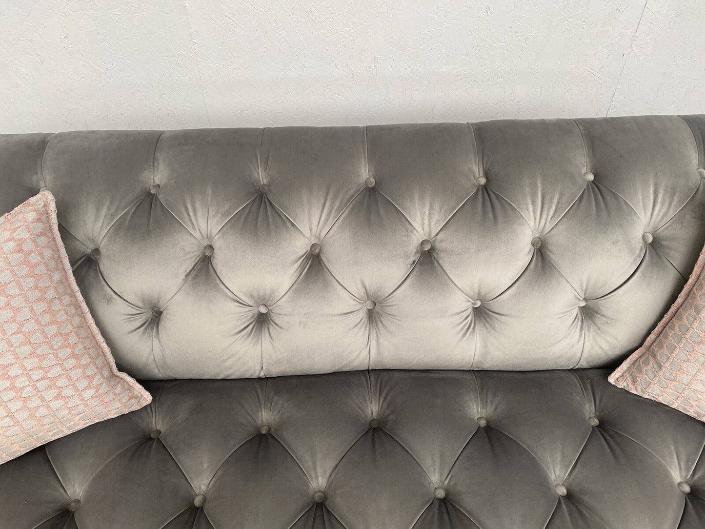 Alexander James Luisa Chesterfield 3 Seater Sofa + Armchair Set - RRP £3,930