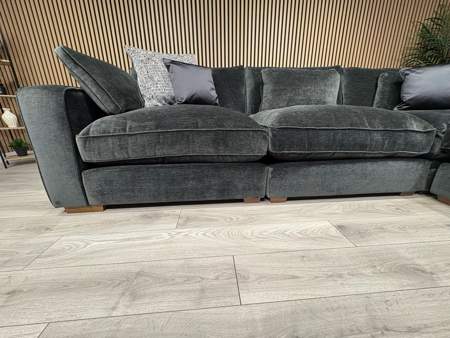 Sofology CAVALLI Fabric Modular 3 Corner 3 Sofa, Slate - RRP £5,499