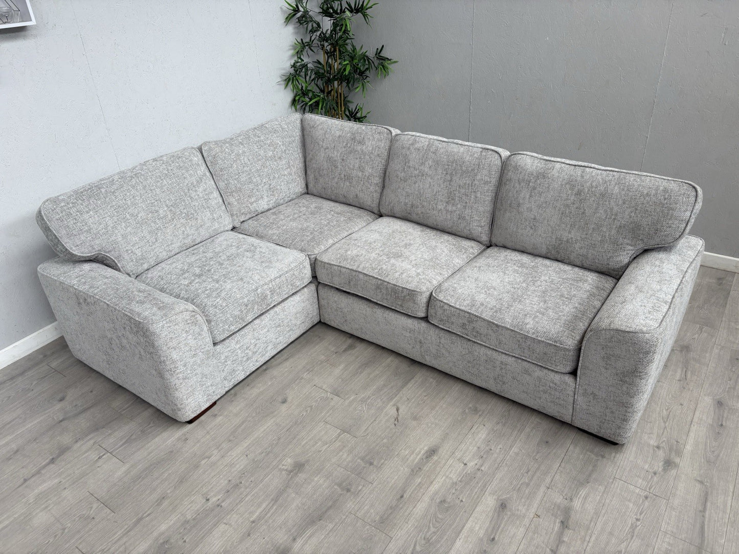 Furniture Village EMILIA Fabric LHF Small Sofa Bed Corner Sofa - RRP £2,095