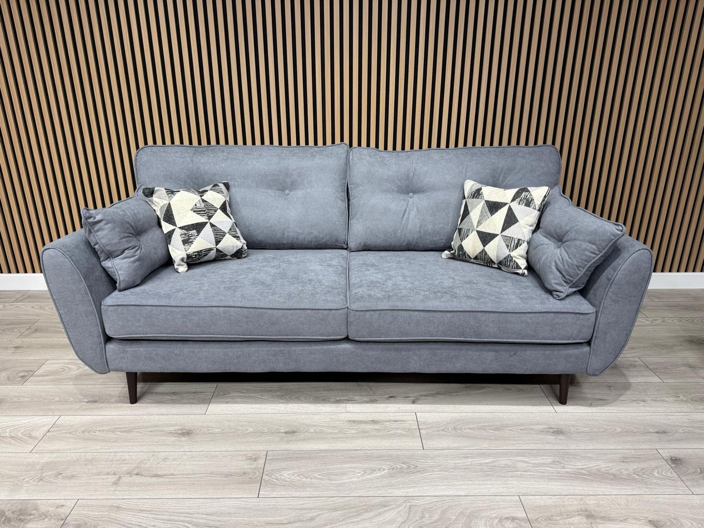 DFS - Zinc 3 & 2 Fabric Seater Sofa Set RRP £1799