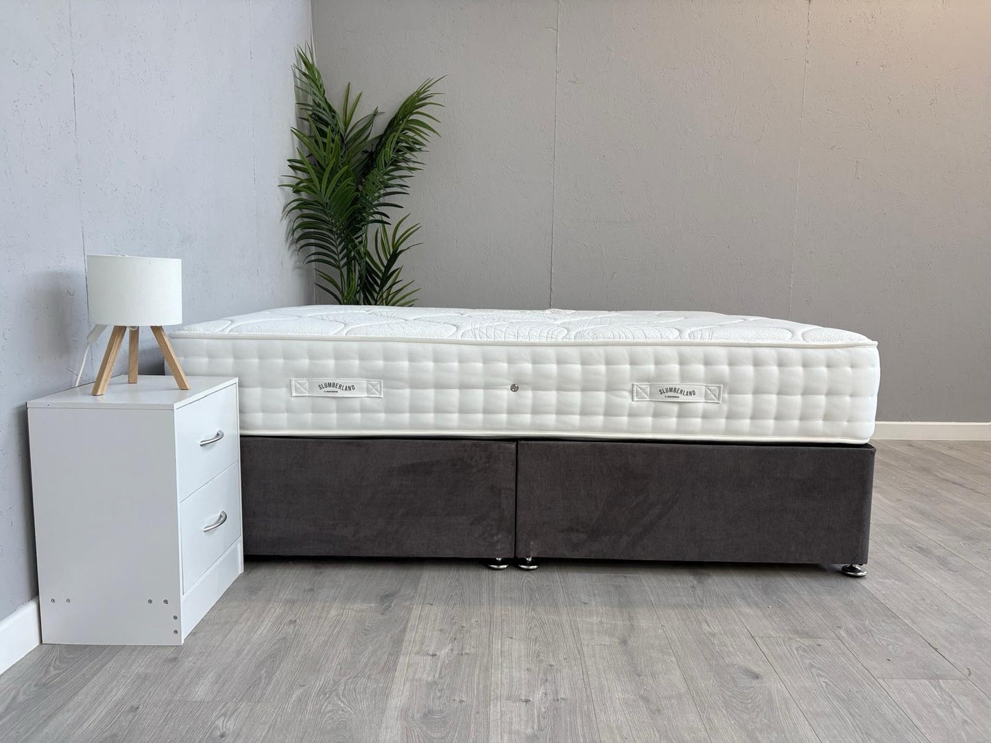 Slumberland NATURALS PREMIUM WOOL 4ft 6 Double Mattress, Firm - RRP £1,099