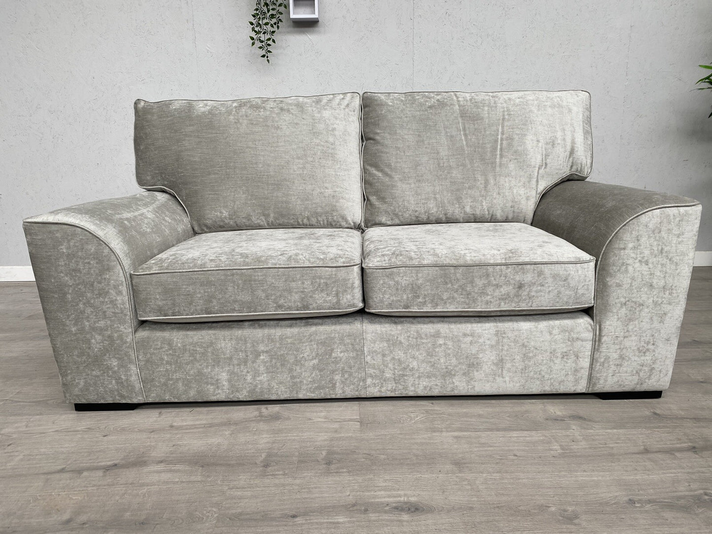 NEXT - STAMFORD Medium 2 Seater Sofa, Antique Velvet Light Beige - RRP £1,275