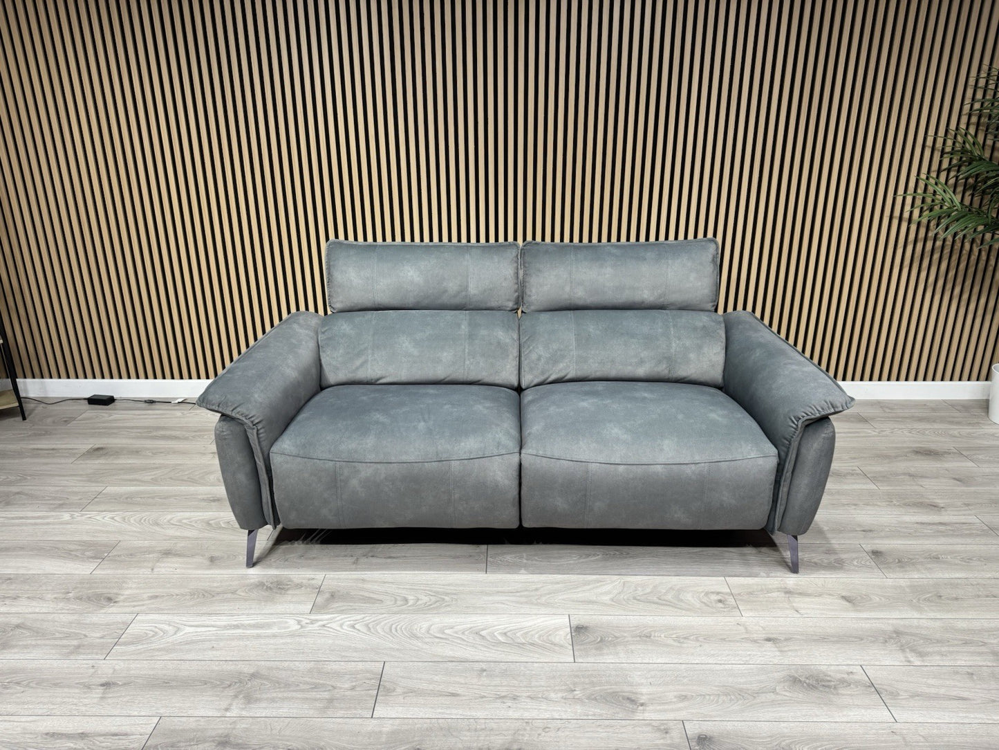 Furniture Village JUDE Fabric 3 Seater Power Recliner Sofa, Fern - RRP £2,195