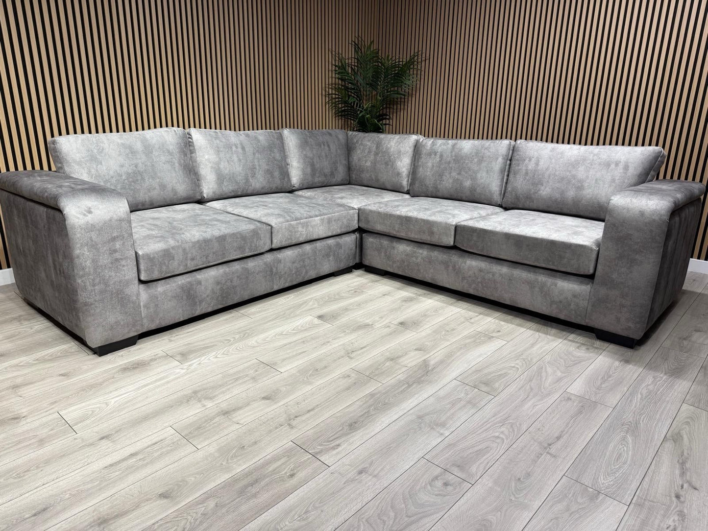 John Lewis Sample - Madrid Corner Sofa Fabric 2c2 Seater + Stool RRP £2599
