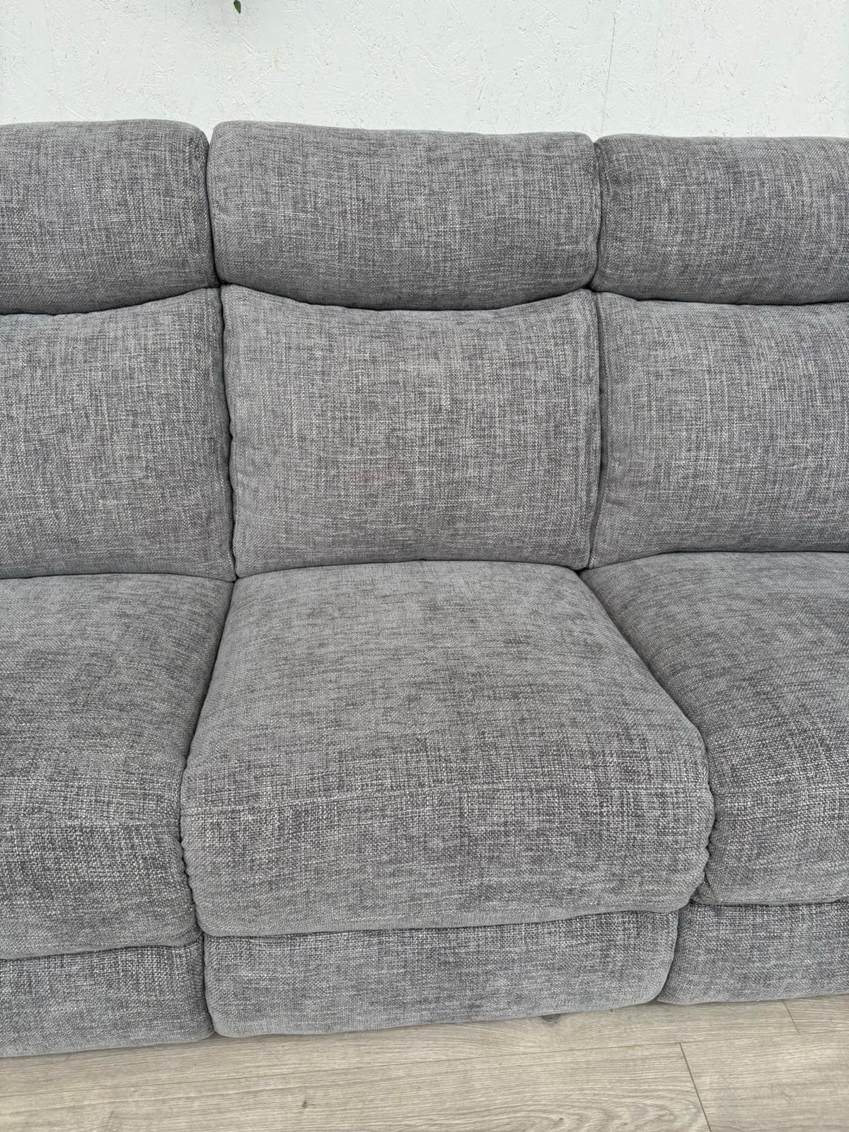 Furniture Village - ORLANDO Fabric 3 Seater Sofa, Anivia Brown - RRP £1,895