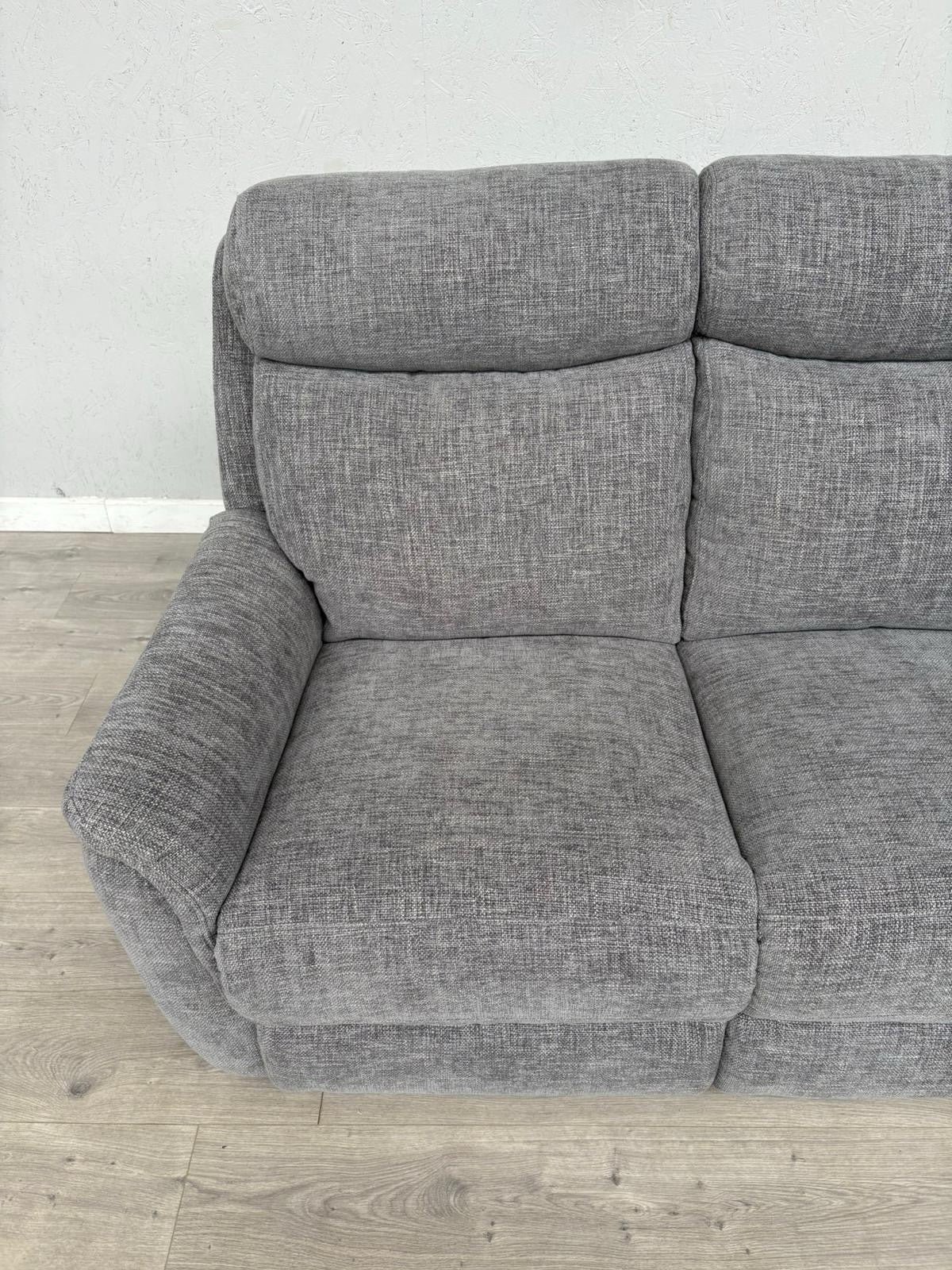 Furniture Village - ORLANDO Fabric 3 Seater Sofa, Anivia Brown - RRP £1,895