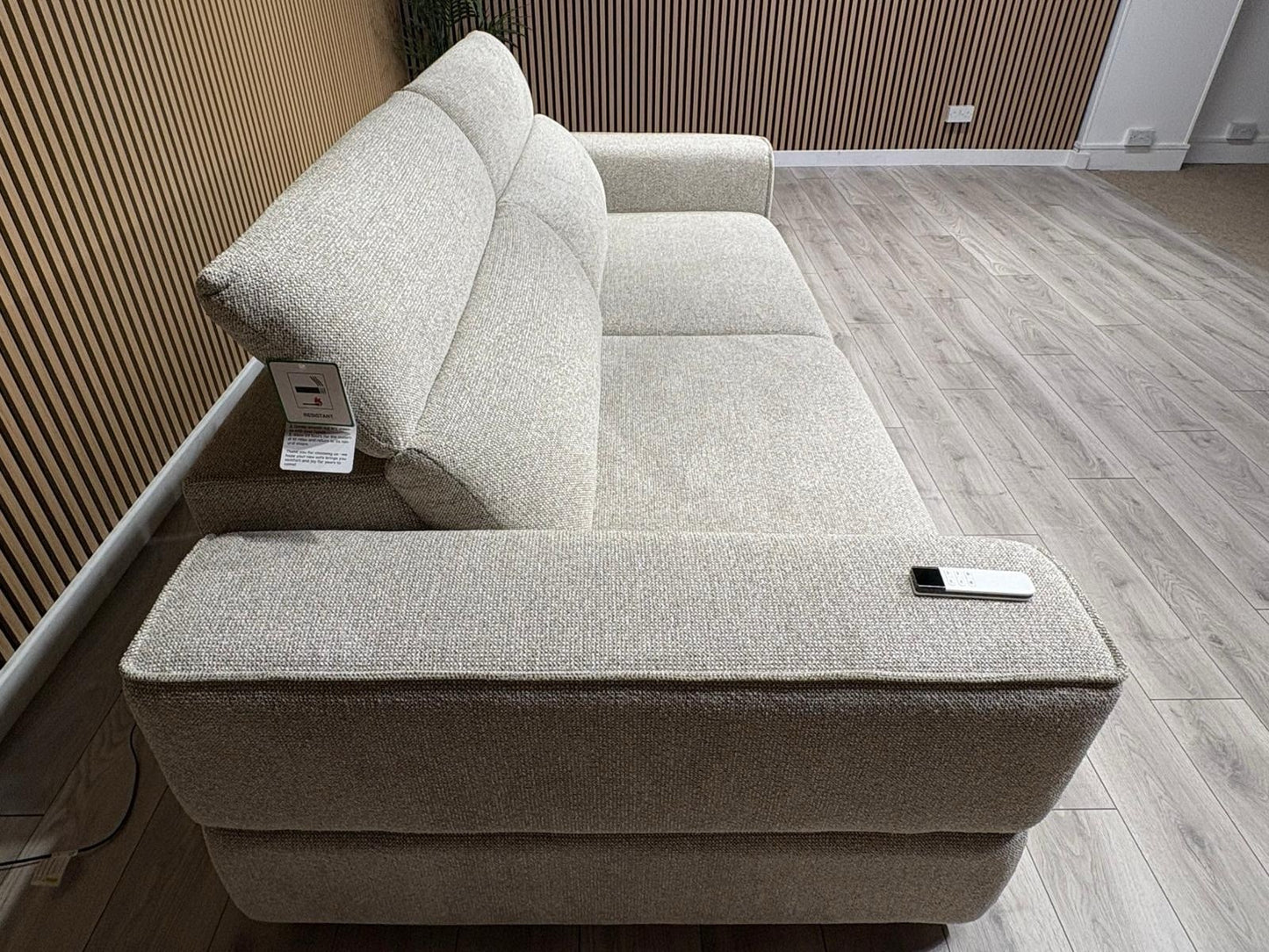 Michigan 3 Seater Electric Double Chaise Cinema Sofa - RRP £2495