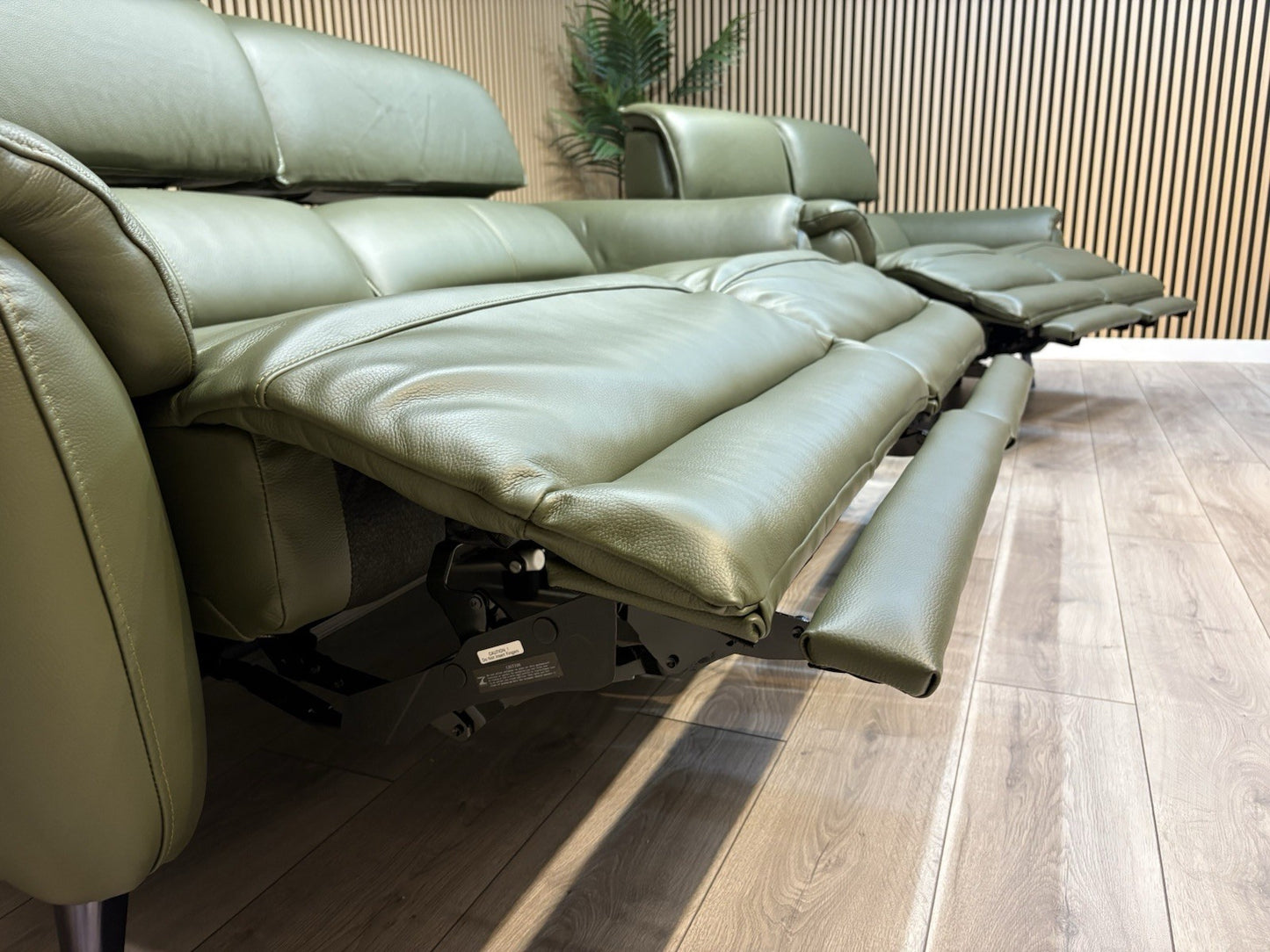 Furniture Village JUDE Style Leather 3 + 2 Seater Power Sofa Set - RRP £4,690