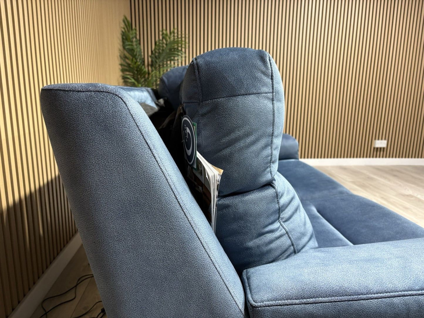 G Plan THORNBURY Fabric 3 Seater Power Recliner / Headrest Sofa - RRP £4,495