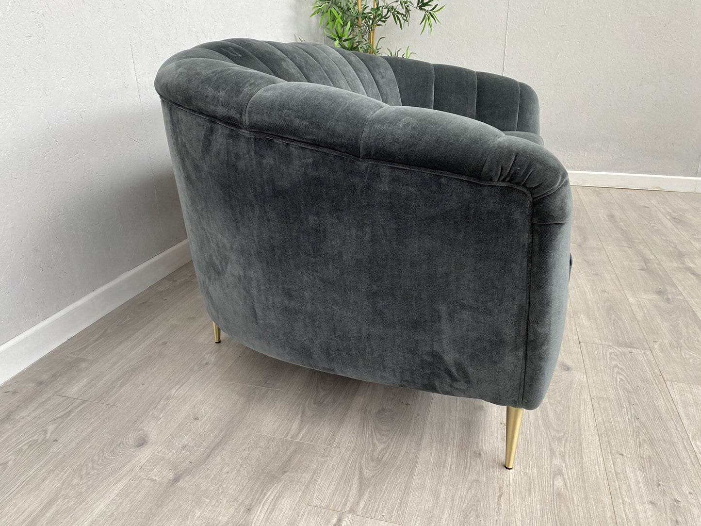 Sofology - OPULENT Large 3 Seater Sofa, Black - RRP £2,199