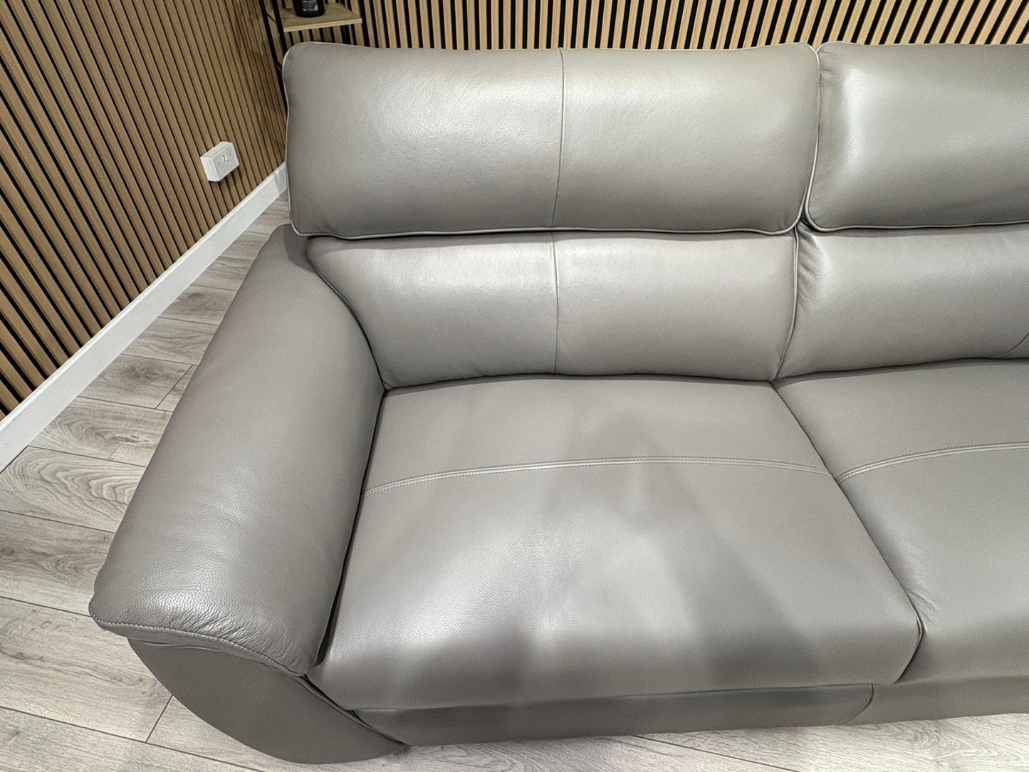 MISSOURI Style Leather 3 Seater + 2 Seater Sofa Set - RRP £3,190