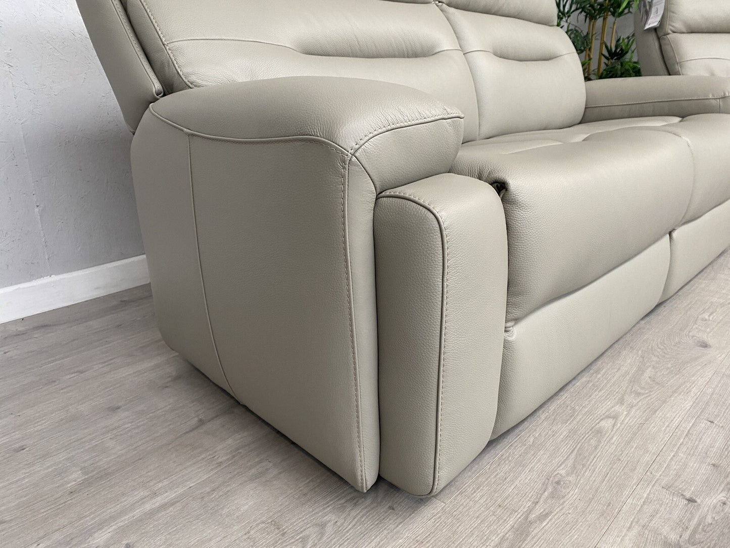 Furniture Village CINEMAX Leather 3 Seater Sofa + Armchair - RRP £2,890