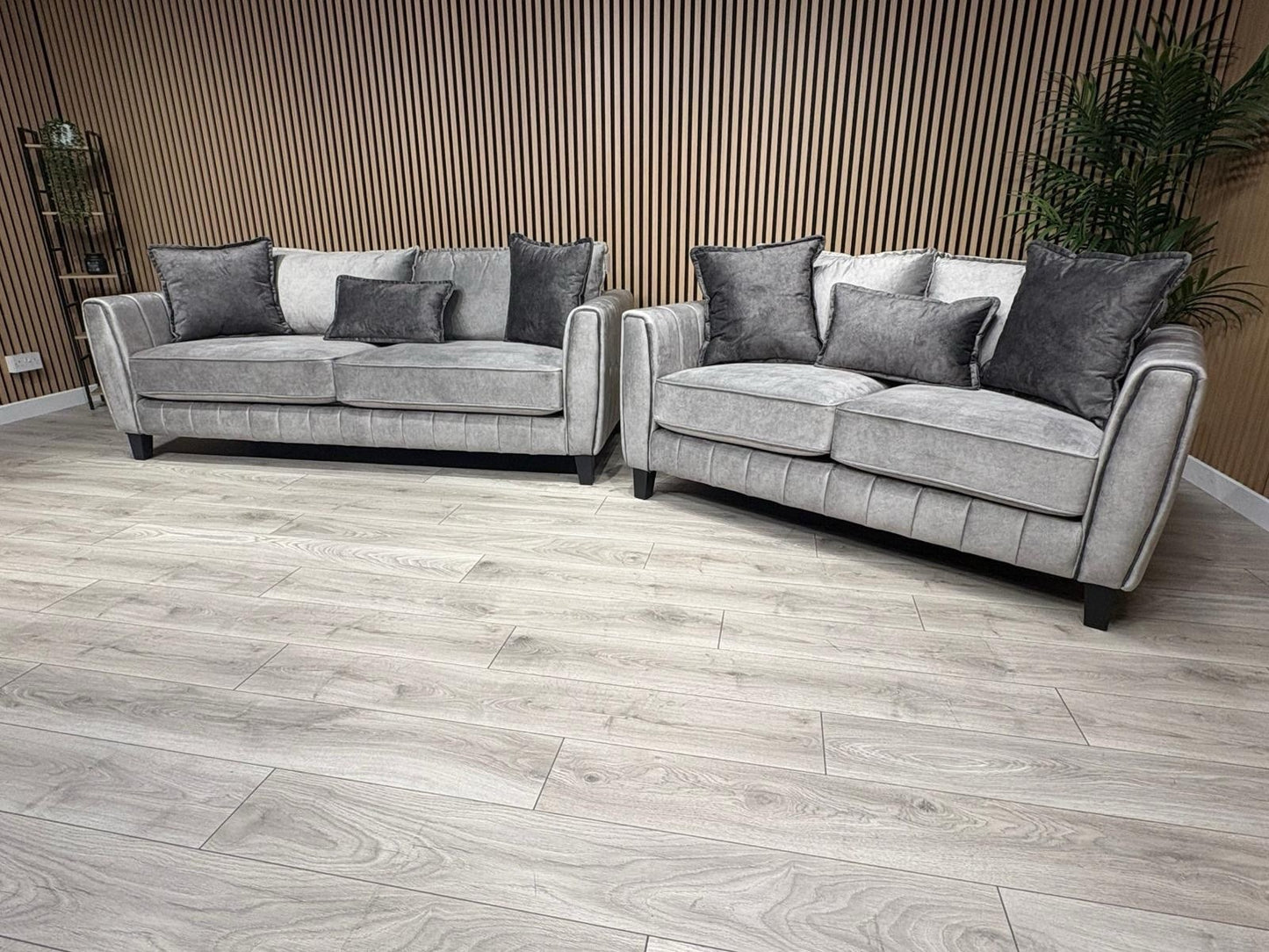 DFS - Cherished Style 3 + 2 Seater Sofa Set, Formal Back - RRP £2,399