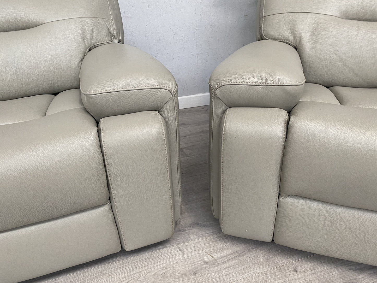 Furniture Village CINEMAX Leather 3 Seater Sofa + Armchair - RRP £2,890