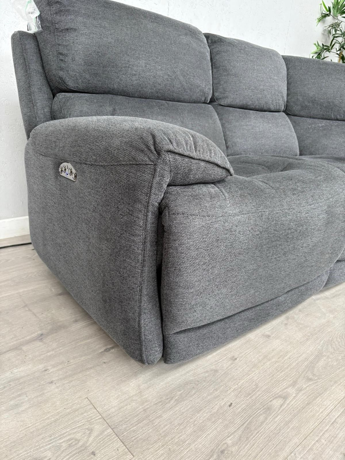 Furniture Village - LINK Fabric Large Power Recliner Corner Sofa - RRP £2,445