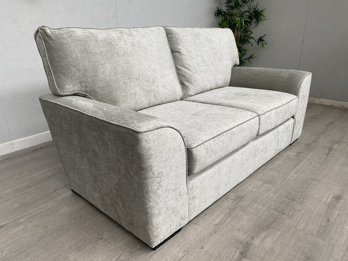 NEXT - STAMFORD Medium 2 Seater Sofa, Antique Velvet Light Beige - RRP £1,275