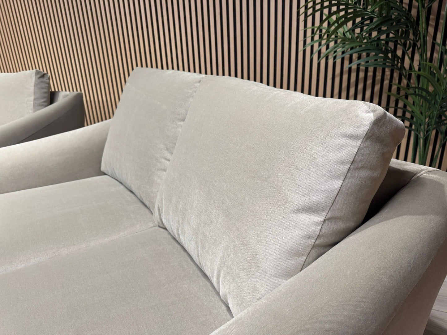 Laura Ashley BASLOW Style Fabric 3 Seater + 2 Seater Sofa Set - RRP £2,800