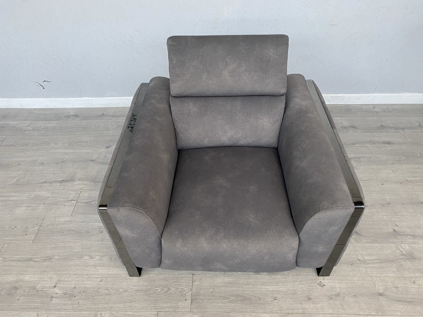 Furniture Village GISELLA Fabric Chair Armchair, Dexter Mocha - RRP £1195