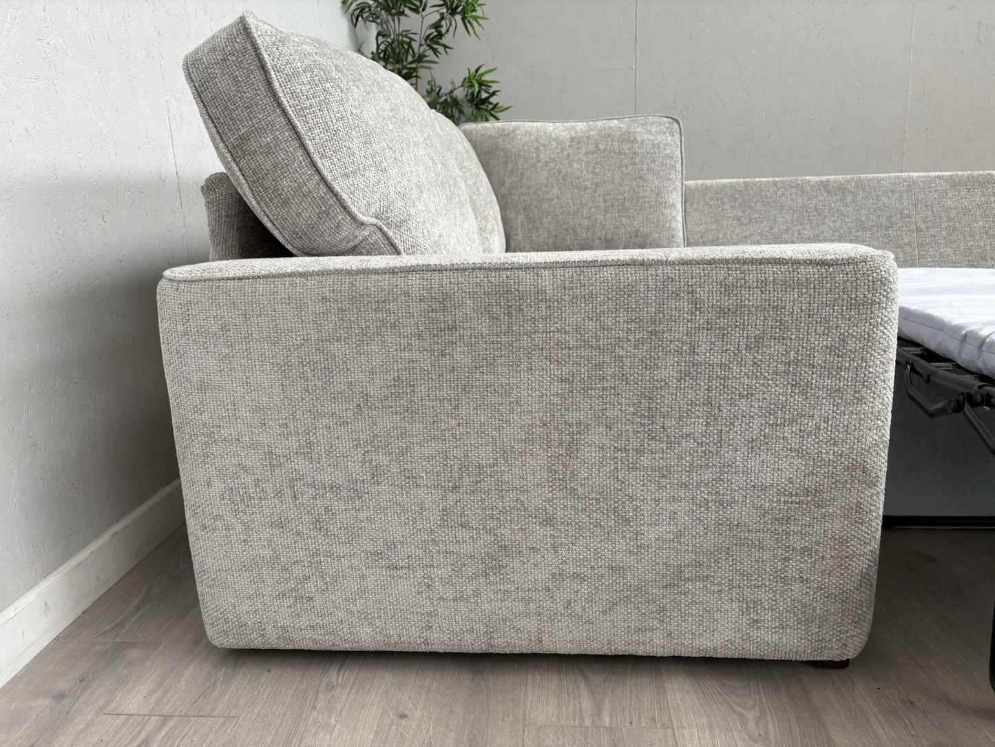 Furniture Village EMILIA Fabric LHF Small Sofa Bed Corner Sofa - RRP £2,095