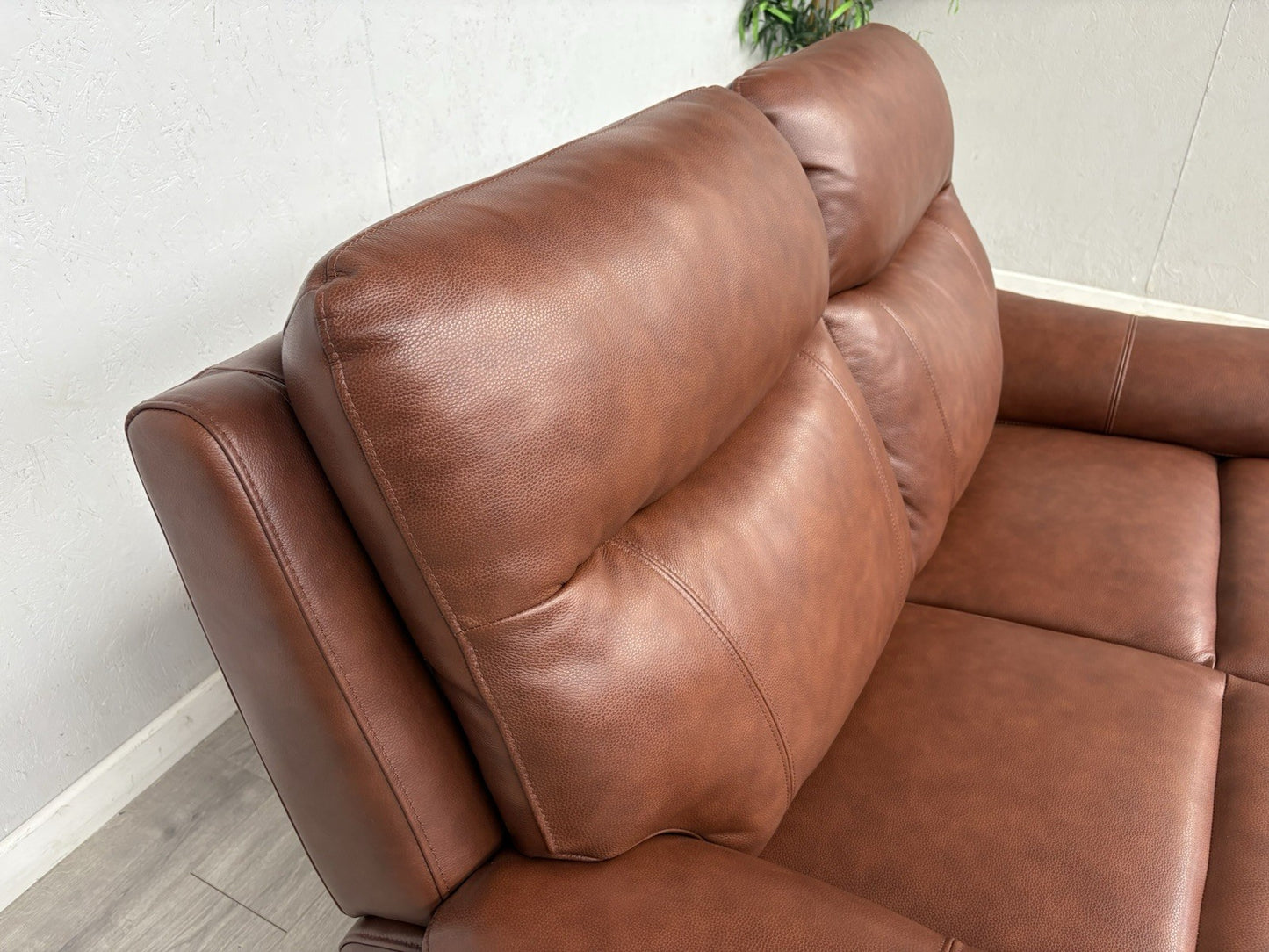 Furniture Village SLOANE Leather 2 Seater Sofa - RRP £1,295