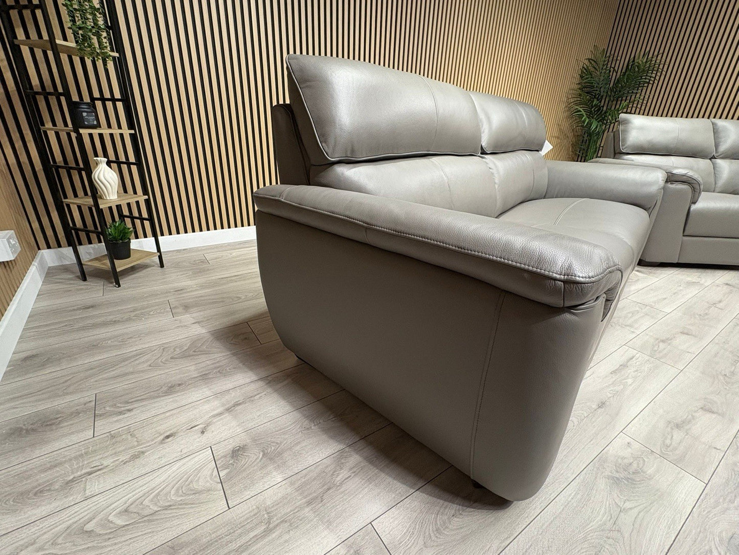 MISSOURI Style Leather 3 Seater + 2 Seater Sofa Set - RRP £3,190