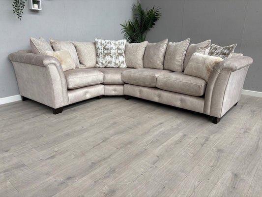 Furniture Village - Aura Classic Back LHF Corner Sofa RRP - £3495