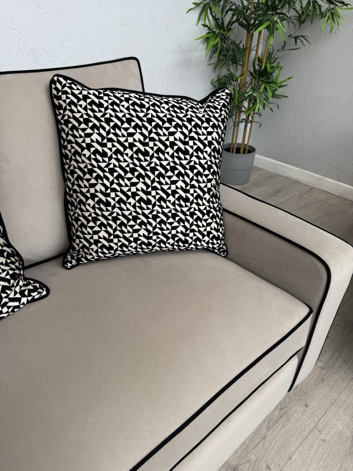 Furniture Village CELINE Fabric 3 Seater Sofa + 2 x Armchairs - RRP £5,685