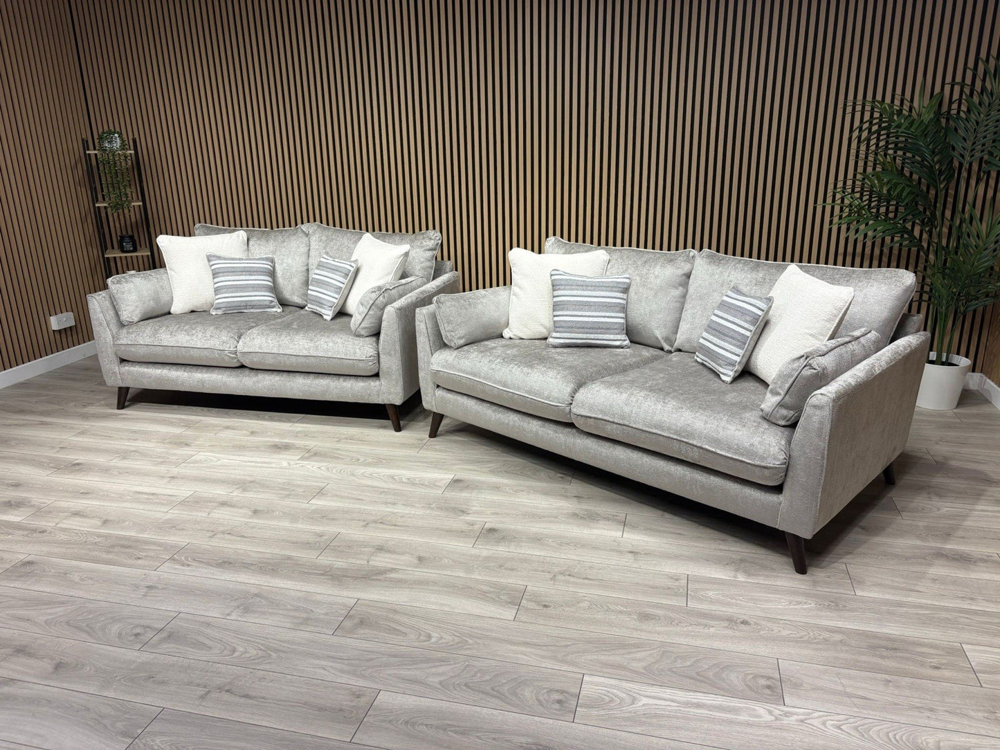 Very Home SANREMO Fabric 3 Seater + 2 Seater Sofa Set - RRP £2,948