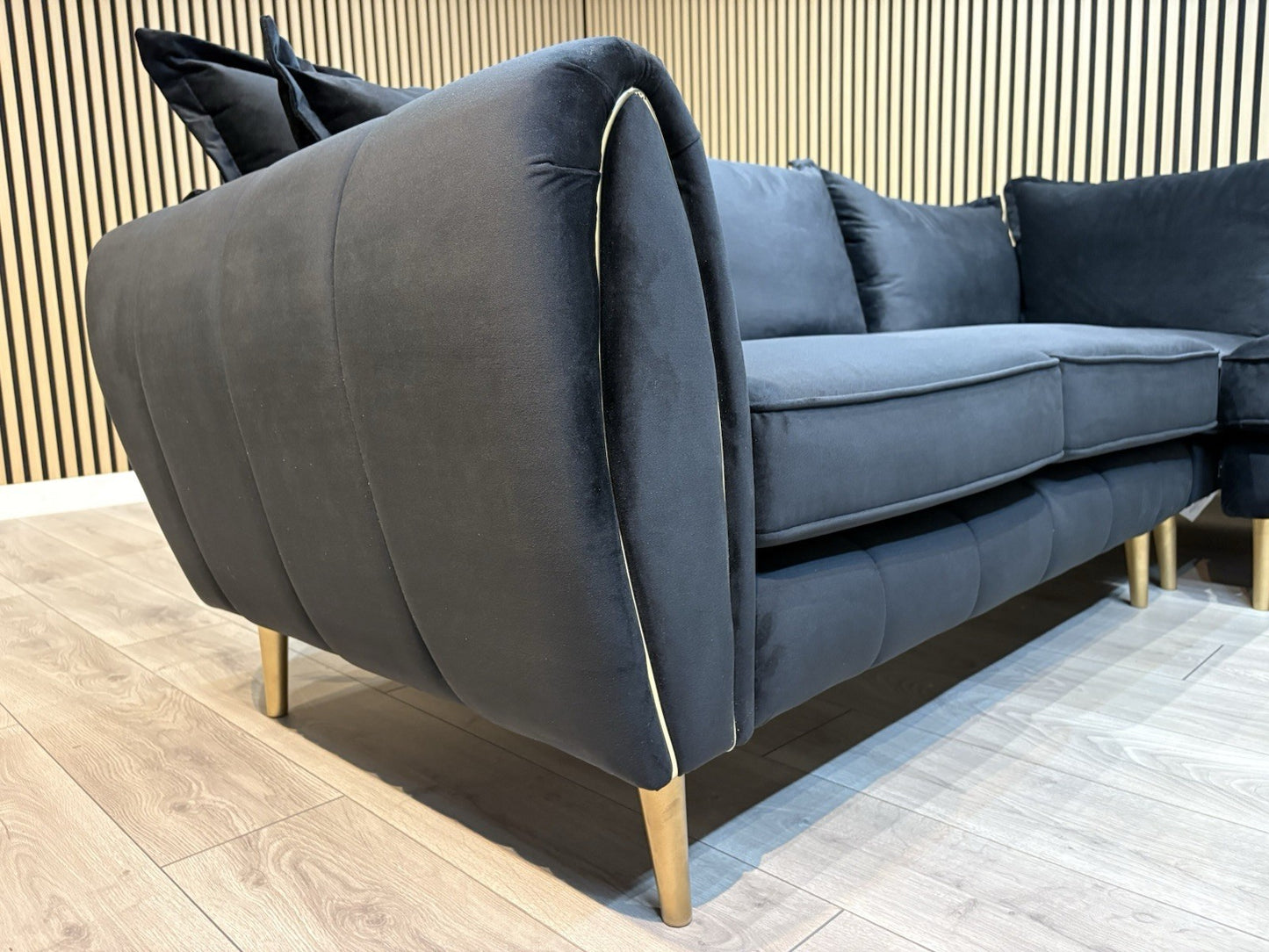 Sofology GABRIELLE Style Fabric Corner Sofa ( 2 Corner 2 ) - RRP £2,599