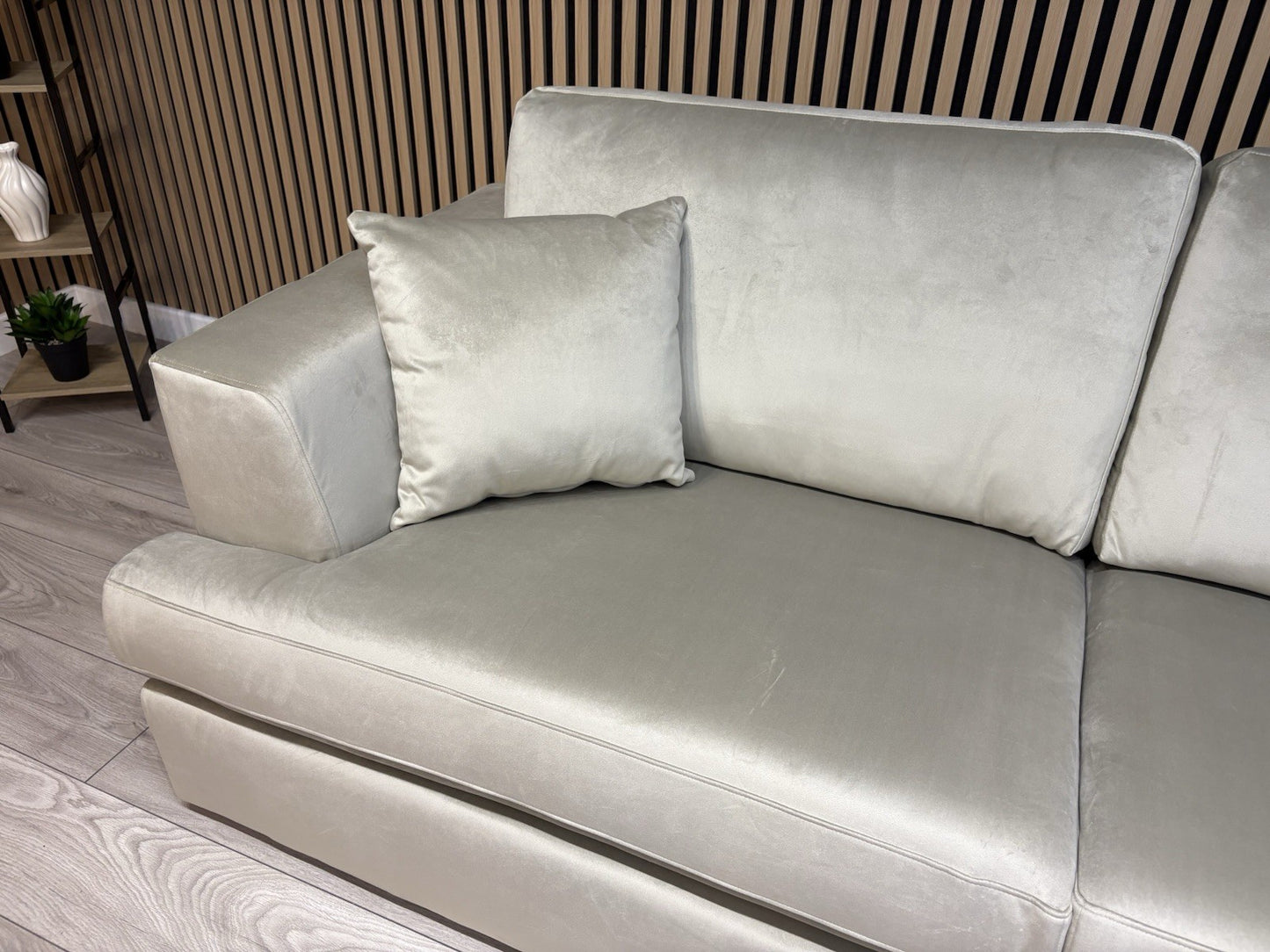 NEXT - STRATUS Fabric 3 Seater Sofa + Loveseat Armchair - RRP £2,998