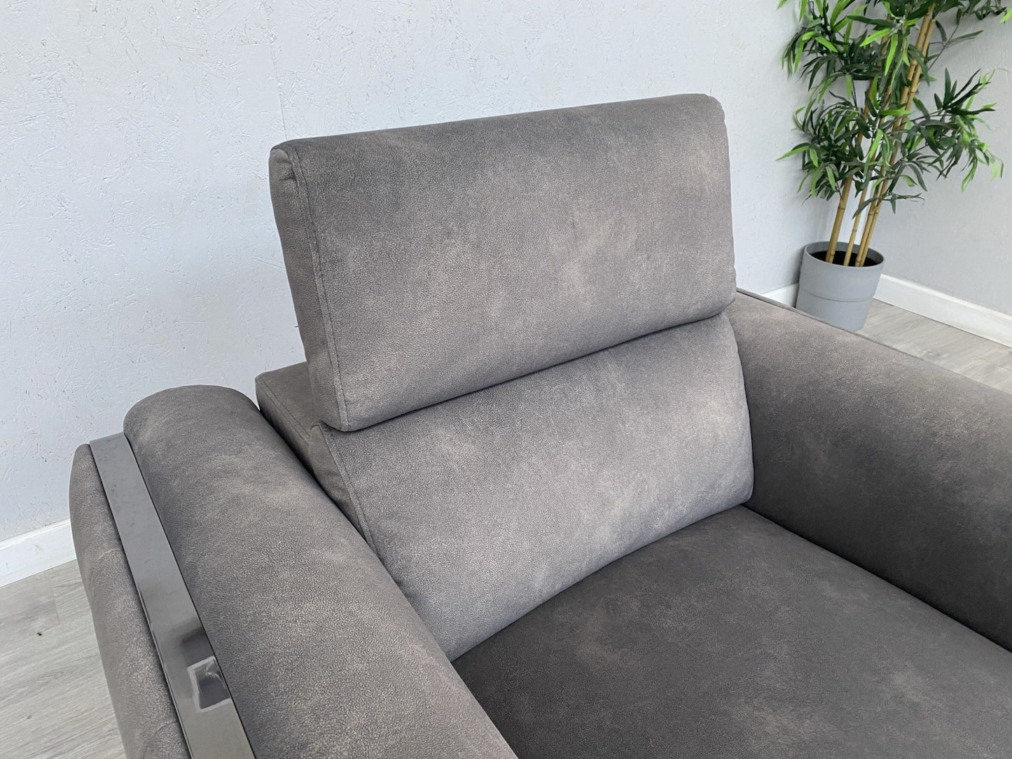 Furniture Village GISELLA Fabric Chair Armchair, Dexter Mocha - RRP £1195