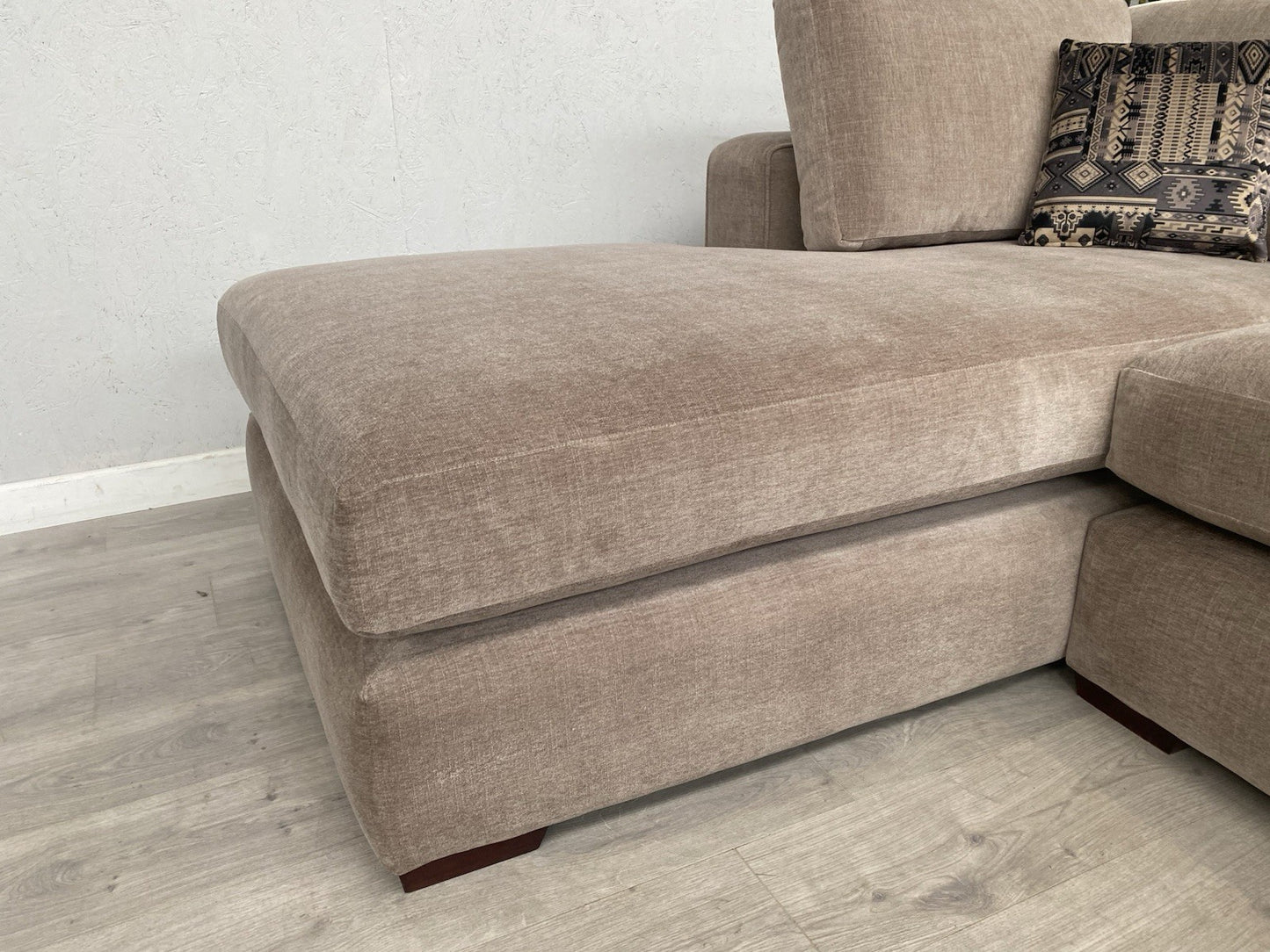 DFS - LAMBOURN Style Fabric LHF Large Chaise Corner Sofa - RRP £2,999