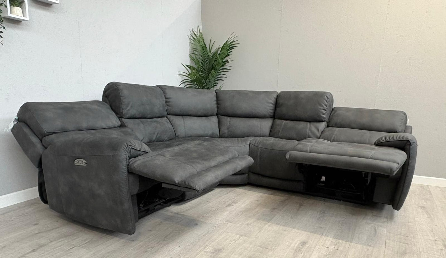 Furniture Village - LINK Fabric Large Power Recliner Corner Sofa - RRP £2,445