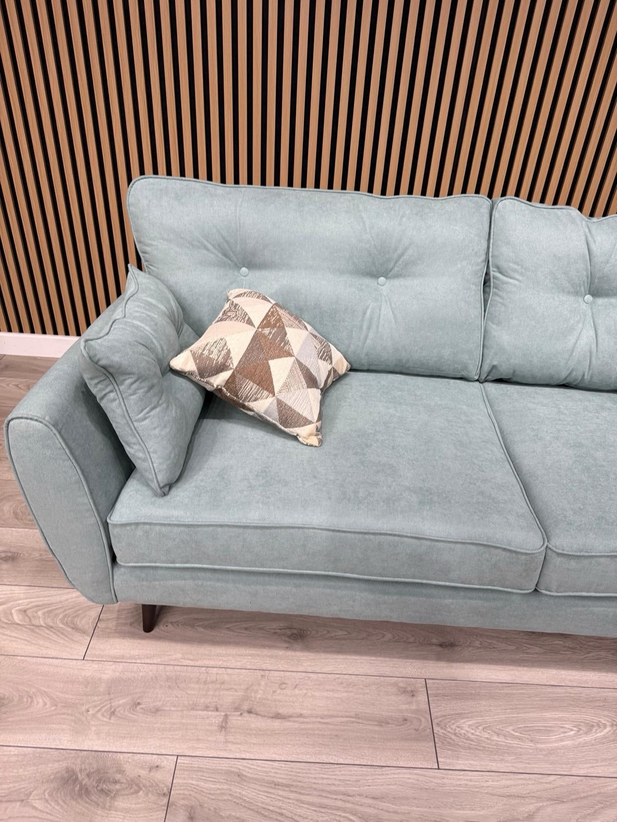 DFS - Zinc 3 Seater & Chair Fabric Seater Sofa Set RRP £1799