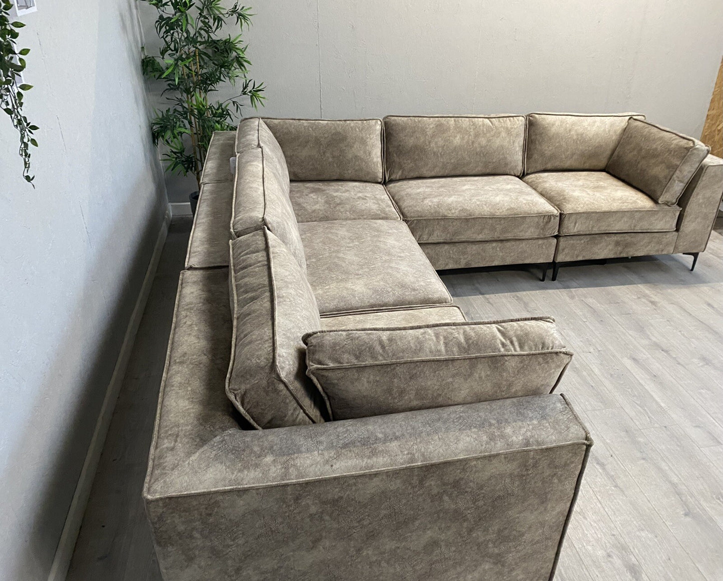 Westbridge ELIJAH Premium Fabric Large Modular 2 Corner 2 Sofa - RRP £3,799