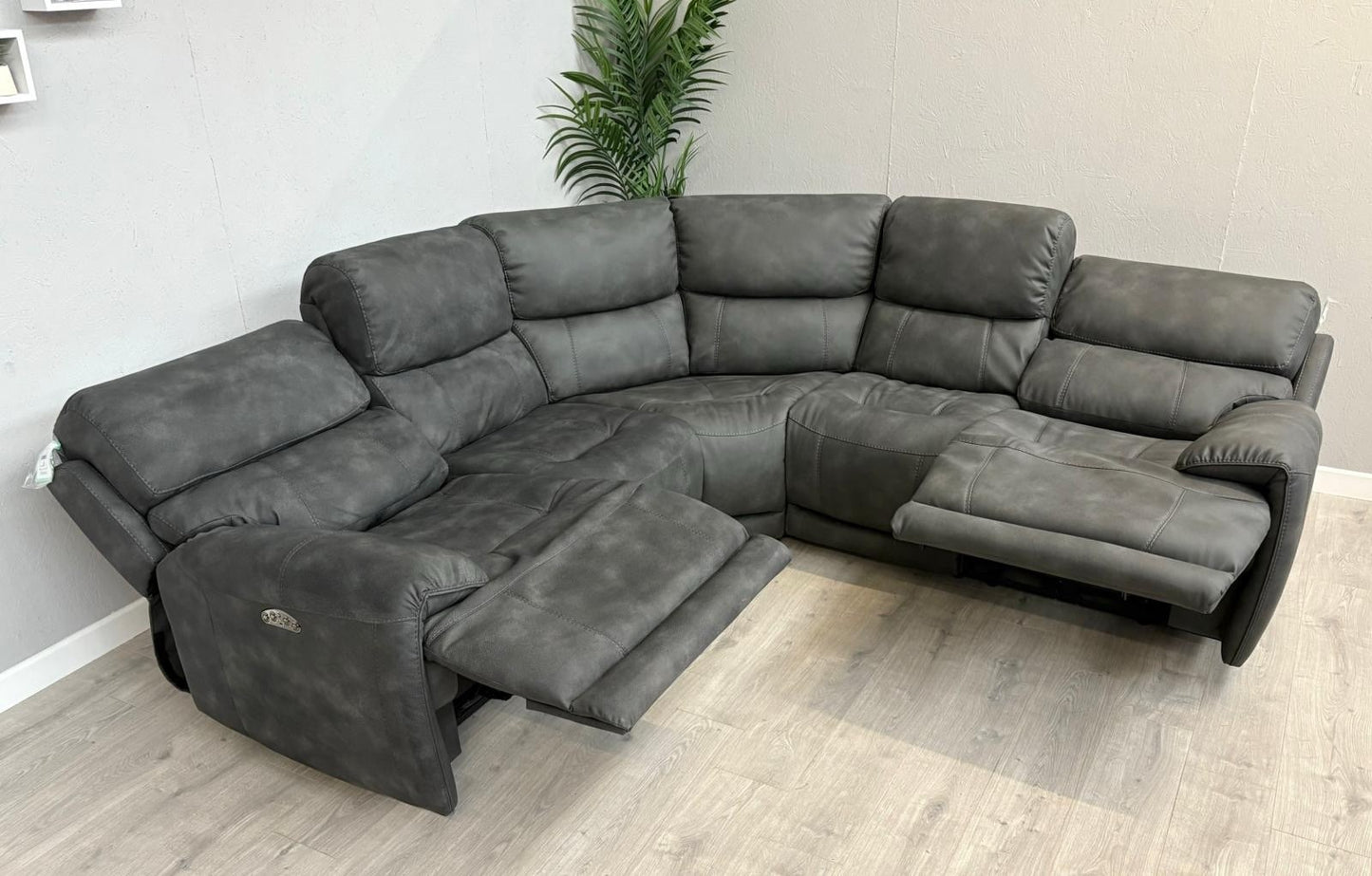 Furniture Village - LINK Fabric Large Power Recliner Corner Sofa - RRP £2,445