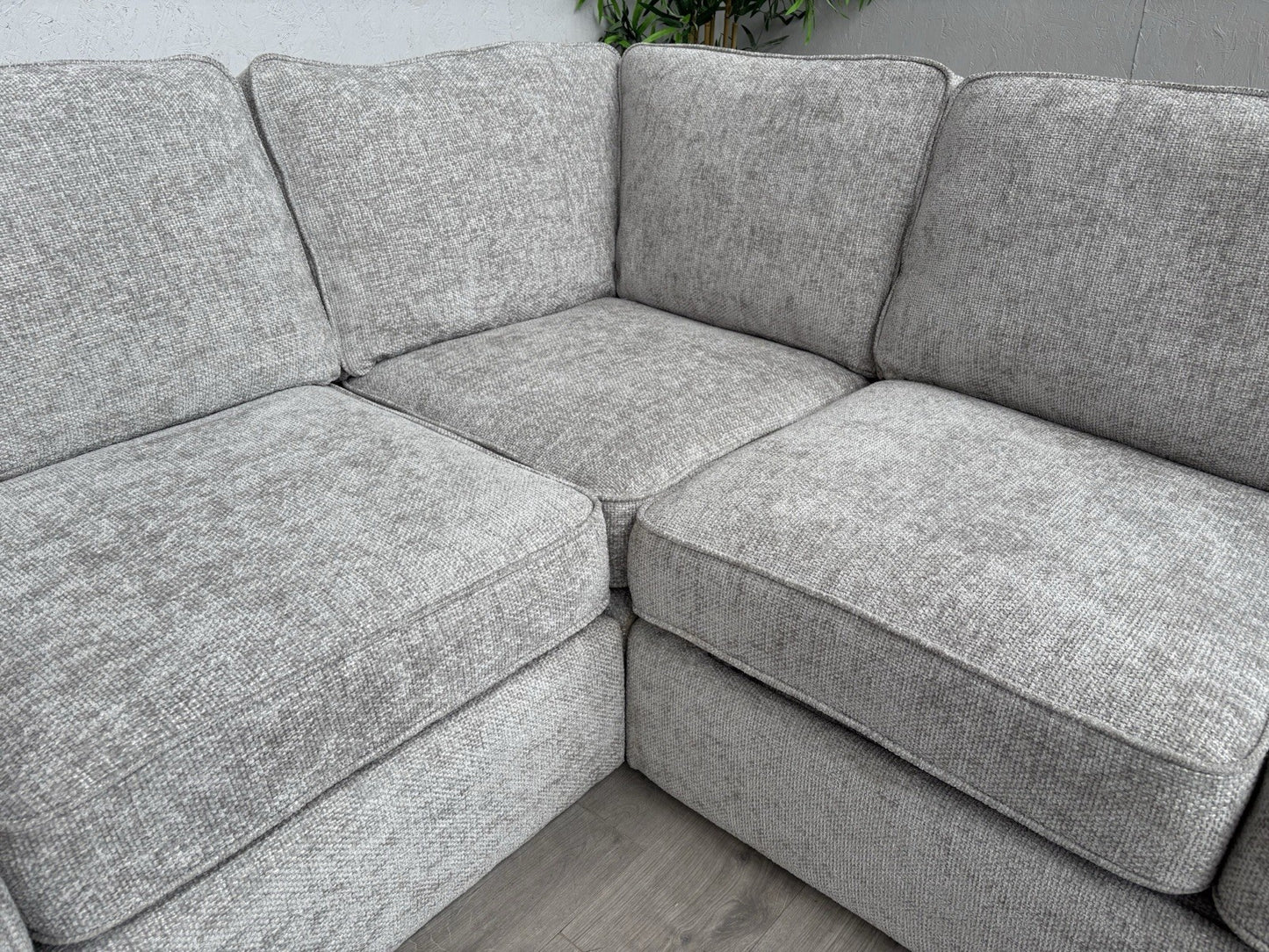Furniture Village EMILIA Fabric LHF Small Sofa Bed Corner Sofa - RRP £2,095