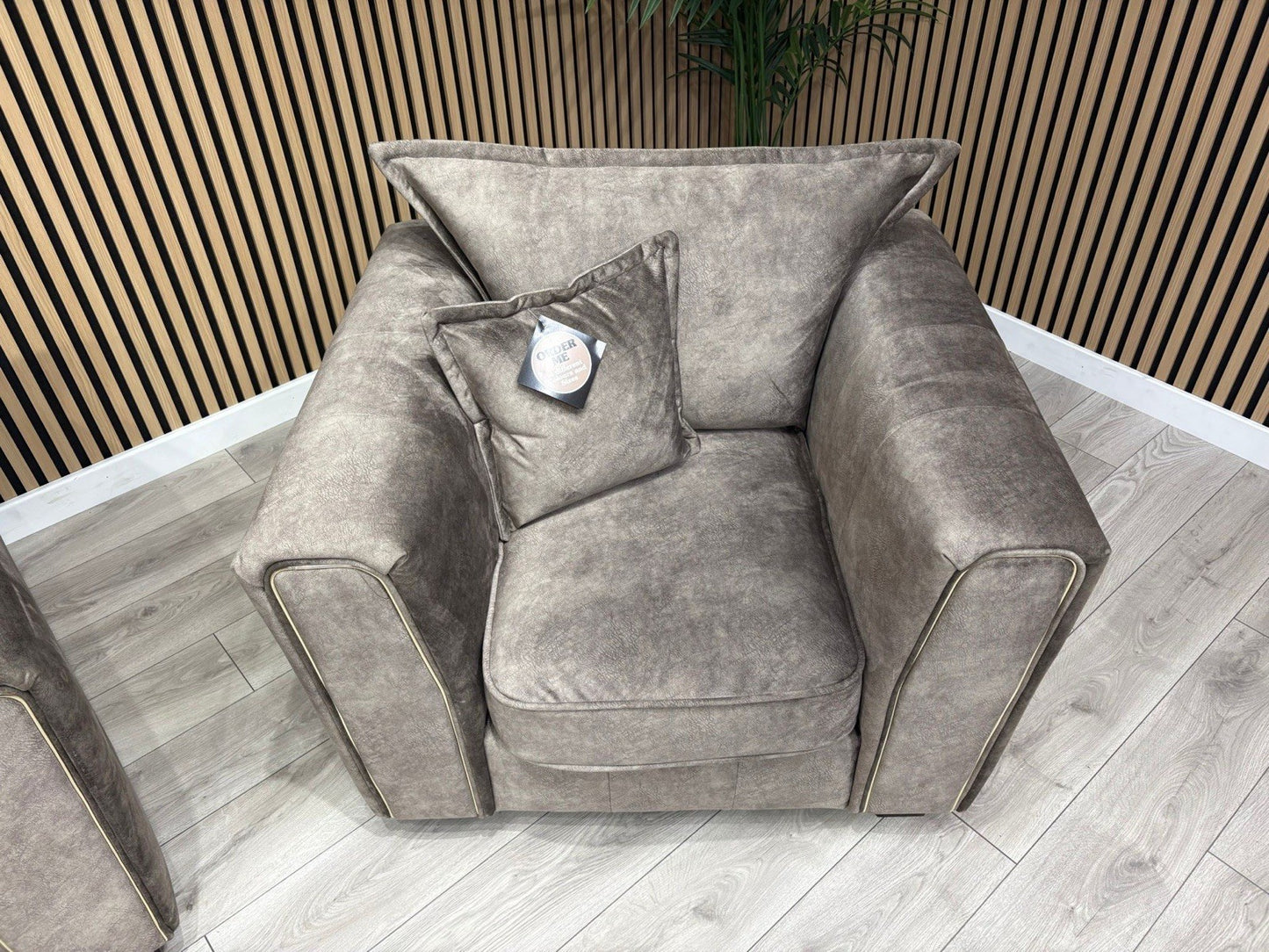 DFS - CHERISHED Style 2 Seater Sofa + Armchair Set, Formal Back - RRP £2,148
