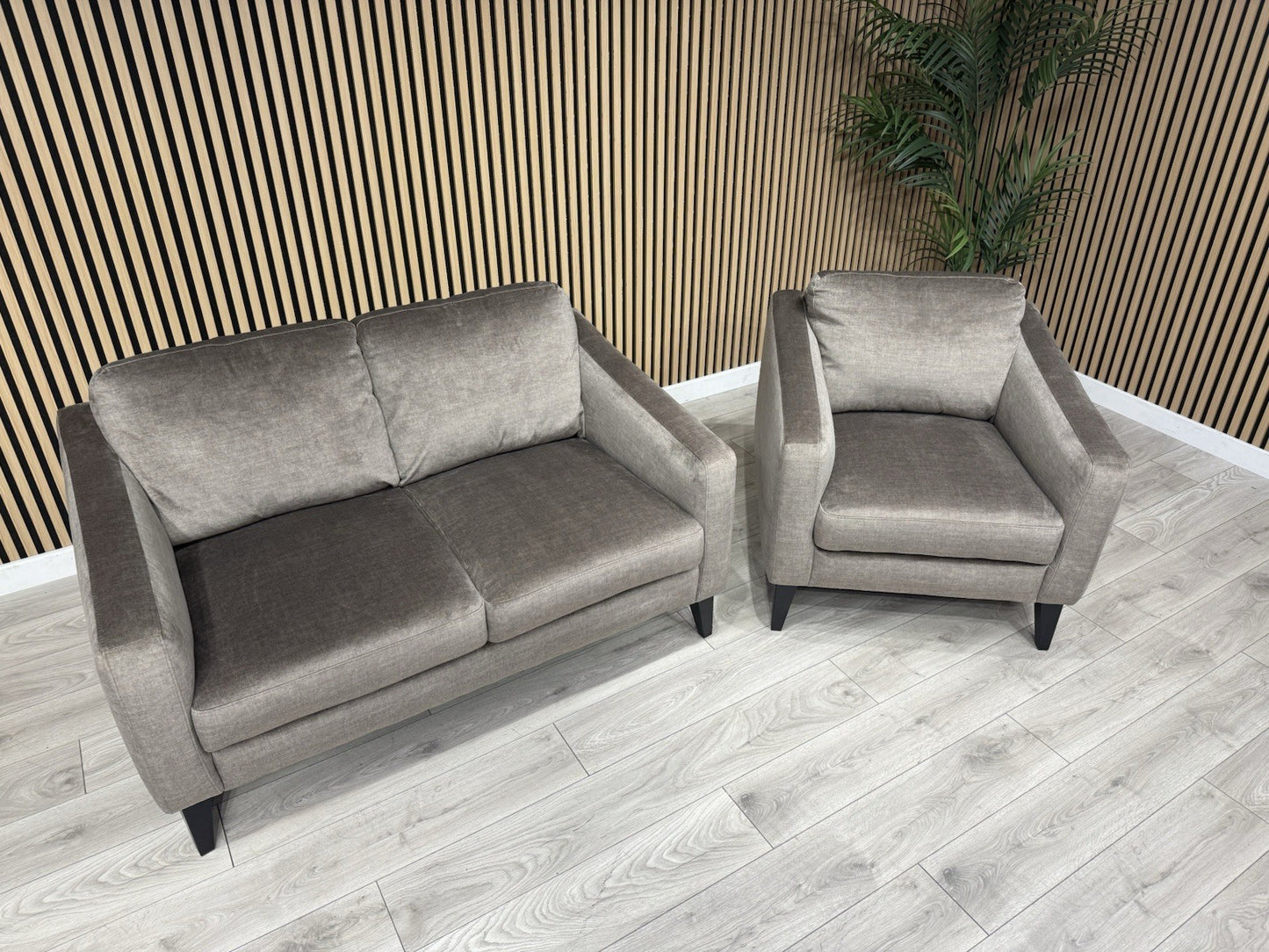 John Lewis BAILEY Style Fabric 2 Seater + Armchair Set - RRP £2590
