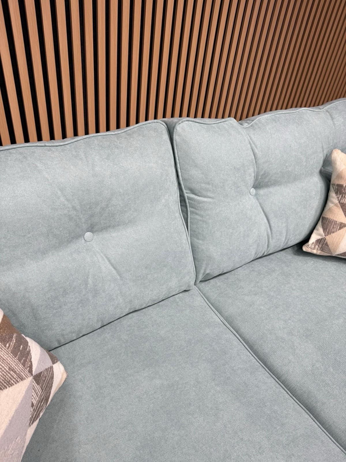 DFS - Zinc 3 Seater & Chair Fabric Seater Sofa Set RRP £1799