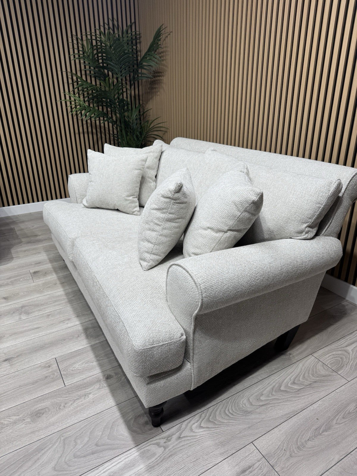 Laura Ashley LYNDEN Style Fabric 3 Seater + 2 Seater Sofa Set, - RRP £2,500
