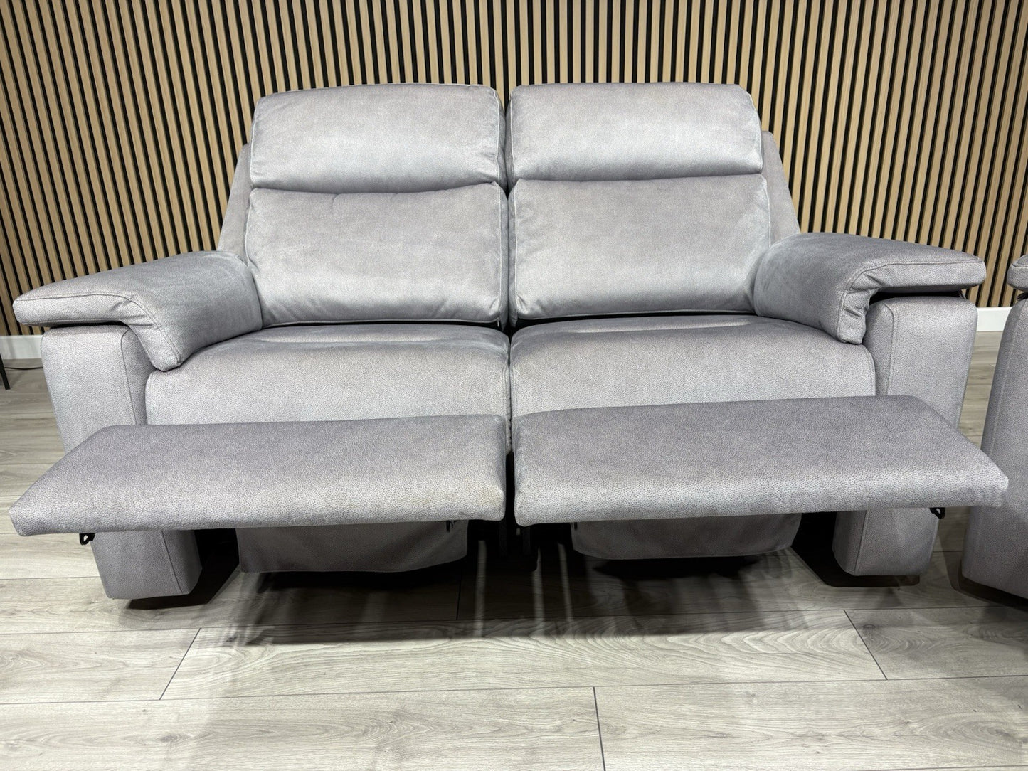 G Plan THORNBURY Fabric 2 Seater Sofa + Armchair, Power Recliners - RRP £5,940