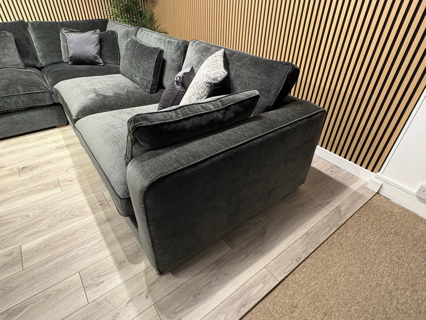 Sofology CAVALLI Fabric Modular 3 Corner 3 Sofa, Slate - RRP £5,499