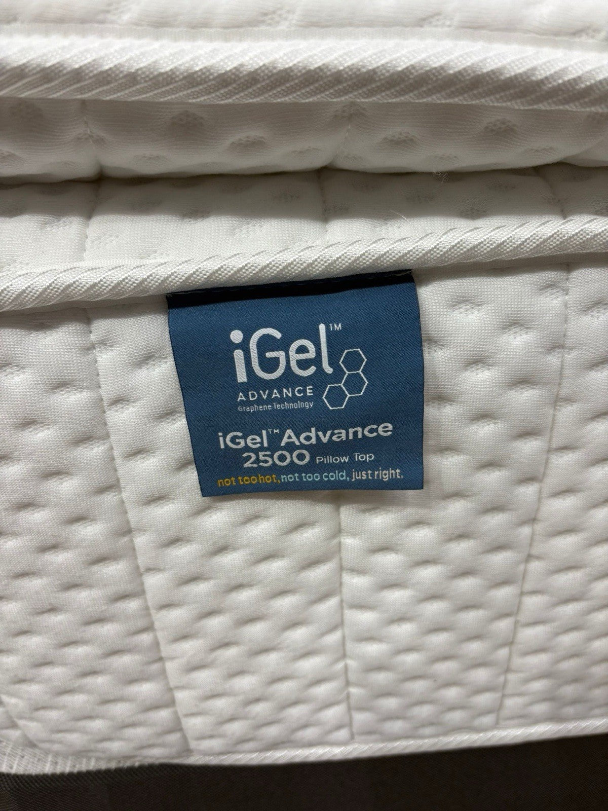 IGEL Advance 2500 Pillow Top 5ft Kingsize Mattress, Firm - RRP £1,799