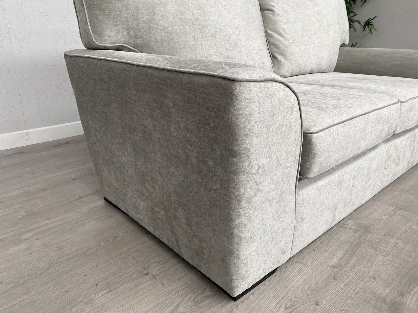 NEXT - STAMFORD Medium 2 Seater Sofa, Antique Velvet Light Beige - RRP £1,275